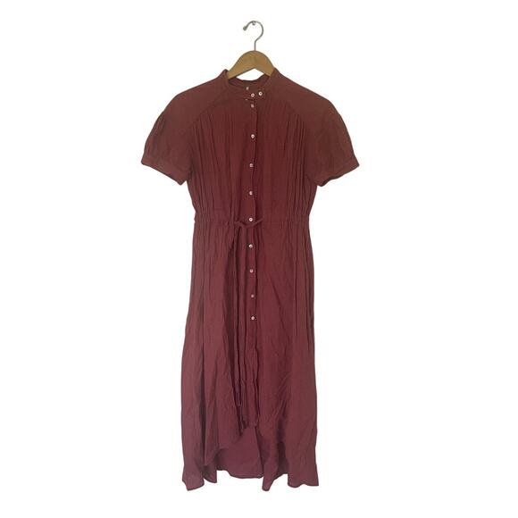 Free People Retro Romance Gingham Dress Size Small - Picture 3 of 6